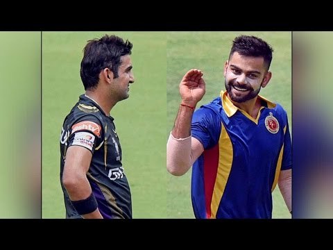 Virat Kohli fined Rs 24 Lakh for slow over, Gambhir for kicking chair | Oneindia News