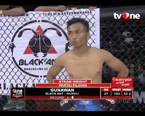 One Pride MMA Straw Weight, Agung Saputra VS Gunawan