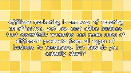 How To Start Your Affiliate Marketing Journey Part Time