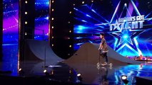 Charley Dyson scoots through to the next round | Auditions Week 2 | Britain’s Got Talent 2017