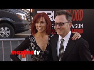 Carrie Preston & Michael Emerson | "True Blood" Final Season Premiere | Red Carpet