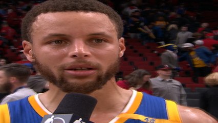 Stephen Curry Post Game Interview - PAL