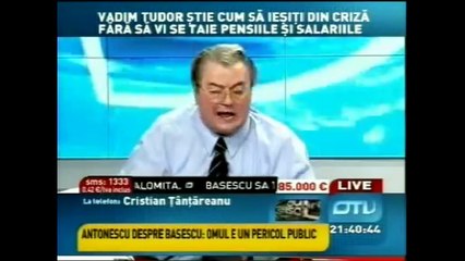 Vadim Tudor-Daca eu mor maine, copiii mei n-au din ce trai!