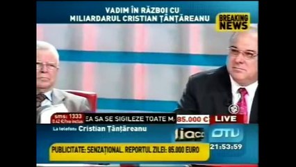 Vadim Tudor-Eu nu inteleg ce zice alcoolicul asta