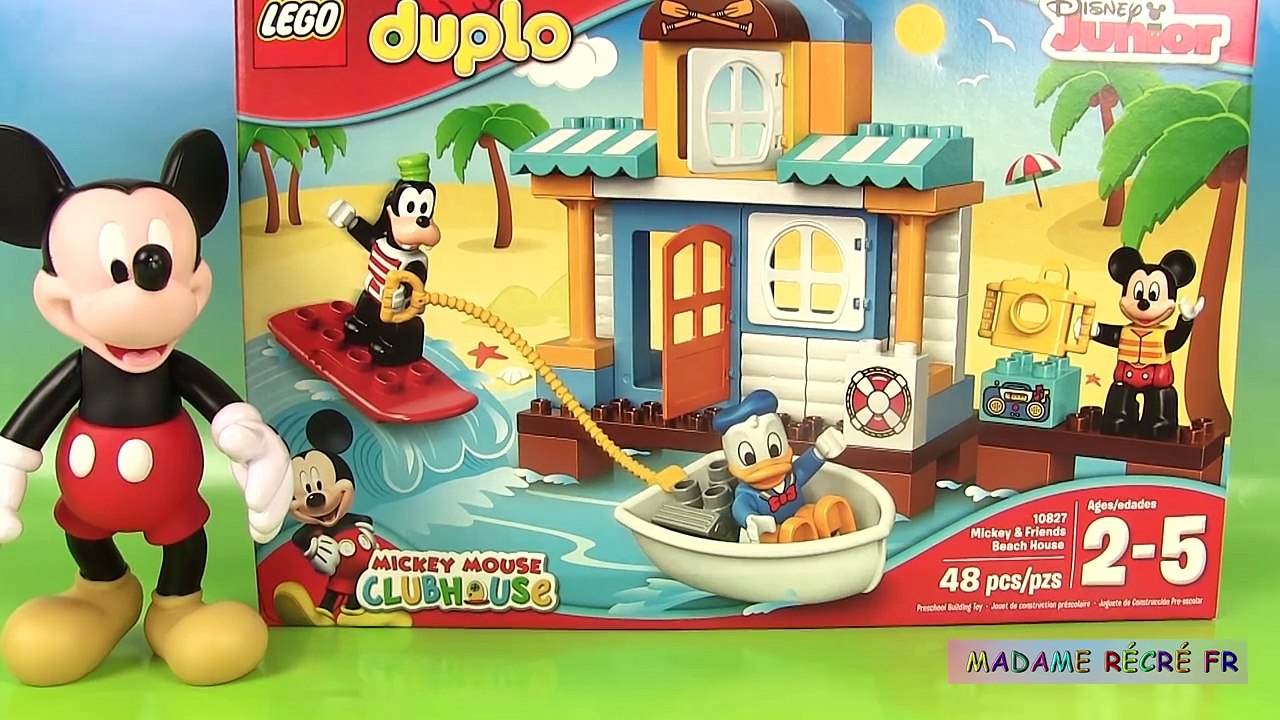 Lego Duplo Mickey Mouse La Maison à la Plage de...