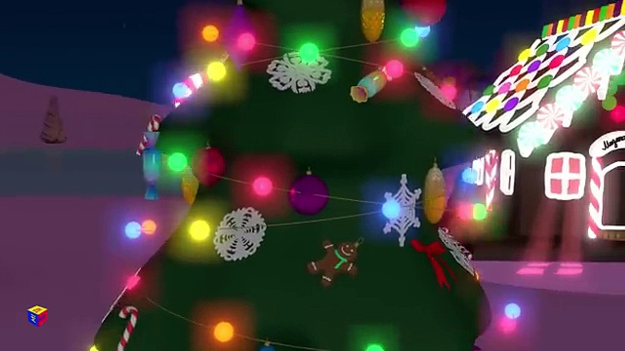 Christmas cartoons for children_ Choo-Choo Train celebrates New Year's Eve at candyland