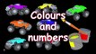 Learn colors and learn to count with mighty monster trucks. Educational cartoon for children