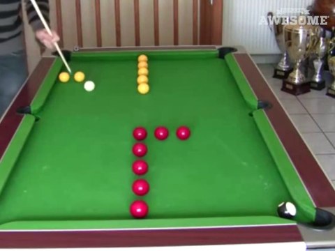 Ces joueurs de billard sont dingue... Compilation de tricks incroyable en Snooker