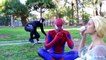 Spiderman vs Venom vs Frozen Elsa - Elsa Kidnapped - Real Life Superheroes Movie[1]