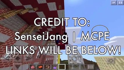 ✔️Minecraft PE - SPIDER-MAN TRICK! {SECRET} __ How to sling like a spider! [MCPE]