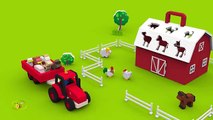 Farm animals video for children toddlers babies. Learn farm animals and their sounds in English.[1]