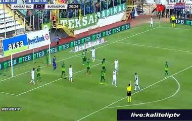 Mustafa Yumlu Goal HD - Akhisar Belediye 2-1 Bursaspor 23.04.2017