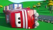 Carl the Super Truck and Troy the Train of Car City _ Cars & Trucks cartoon for children