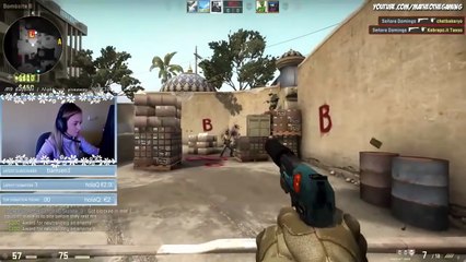GIRLS IN CS-GO (Best Plays, insane clutches, fails and more)