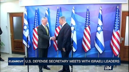 CLEARCUT | U.S. Defense secretary meets with Israeli leaders| Friday, April 21st 2017