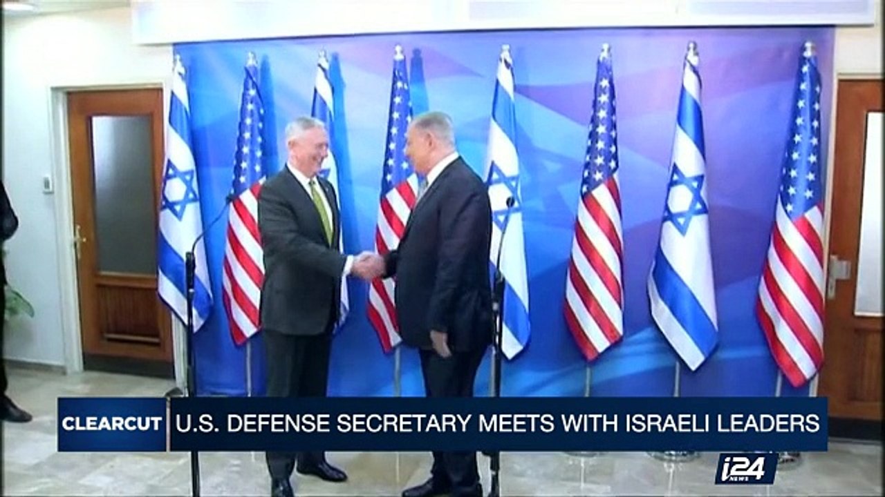 CLEARCUT | U.S. Defense secretary meets with Israeli leaders| Friday, April 21st 2017