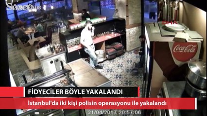 Fidyeciler polis tarafından kıskıvrak yakalandı
