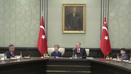 Cumhurbaşkanı Erdoğan, Cumhurbaşkanlığı Külliyesi'nde Çocukları Kabul Etti (3)