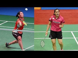 Descargar video: Saina Nehwal loses to Wang Yihan, out of Badminton Asia Championship | Oneindia News