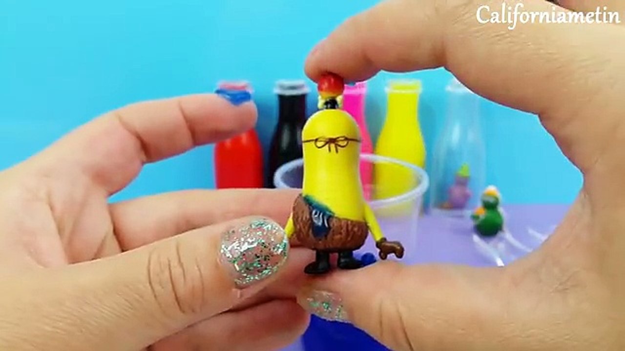 Clay Slime Surprise Spider Man SpongeBob Hello Kitty Mickey Mouse Barbapapa Minions