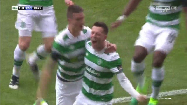 Callum McGregor Goal HD - Celtic 1 - 0 Rangers FC - 23.04.2017 (Full Replay)