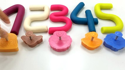 Learn Colors With Play Doh and Star Wars for Children - COLOR Numbers and Finger Family for Kids