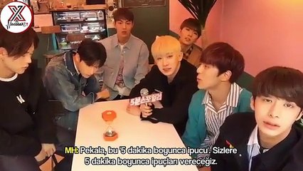 [14.03.2017] Monsta X - 1theK Facebook Canlı Yayını '5 Dakika Boyunca İpucu' (Türkçe Altyazılı)