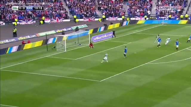 Callum McGregor Goal Celtic 1-0 Rangers - 23.04.2017