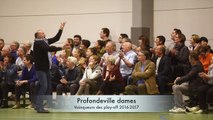 Les dames de Profondeville gagnent les play-off 2016-2017