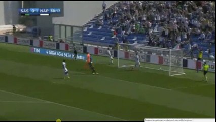 Domenico Berardi  Goal - US Sassuolo vs Napoli 1-1 23.04.2017 (HD)
