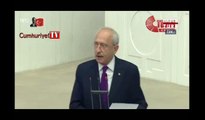 Kılıçdaroğlu'ndan Meclis'e damga vuran konuşma: Erdoğan izledi, CHP grubu ayakta alkışladı