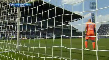 Luca Mazzitelli GOAL - Sassuolo	2-1	Napoli 23.04.2017 HD