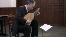 リュート奏者 courante Sylvius-Leopod Weiss suite ut m Louis Pernot