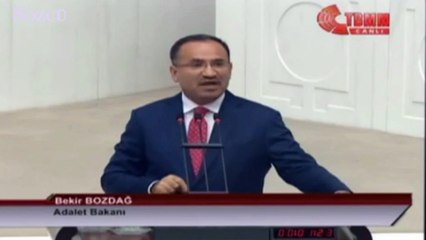 Adalet Bakanı Bekir Bozdağ'ın konuşması