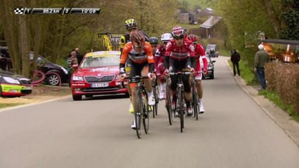 L'échappée / The break - Liège-Bastogne-Liège 2017
