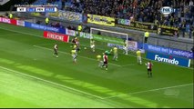 Nicolai Jorgensen Goal HD - Vitesse 0 - 1 Feyenoord - 23.04.2017 (Full Replay in 720p)