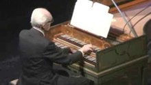 グスタフレオンハルト チェンバロ JS Bach O Gott du frommer Gott (G. Leonhardt)