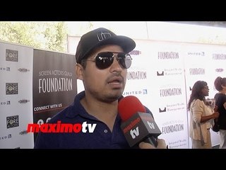 Michael Pena INTERVIEW 2014 "Actors Fore Actors" L.A. Golf Classic | Chosen