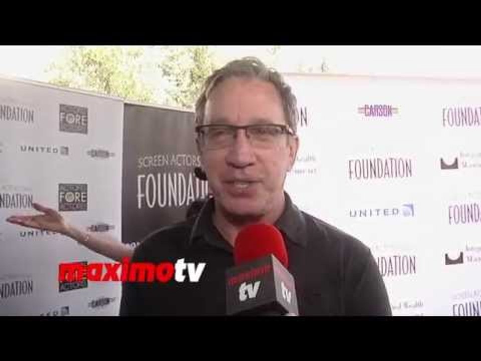 Tim Allen INTERVIEW 2014 "Actors Fore Actors" L.A. Golf Classic | Last Man Standing