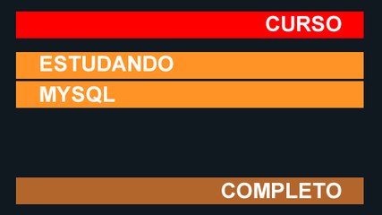 Curso Estudando MySQL - Aula 03 - Conceitos