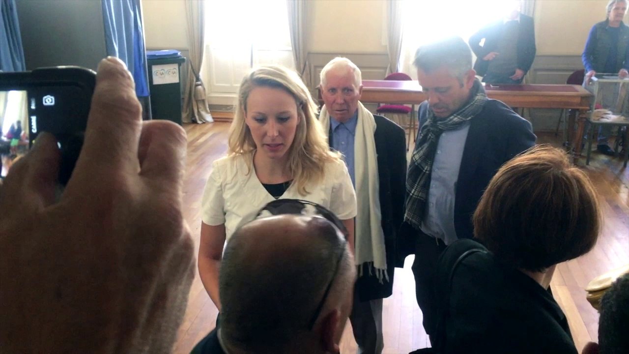 Présidentielle : Marion Maréchal-Le Pen a voté à Carpentras
