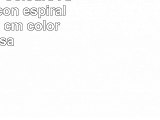Exacompta Colours  Álbum foto con espirales 23 x 16 cm color rosa