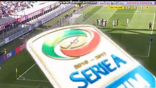Mchedlidize goal vs Milan 0-1 HD 23/04/2017