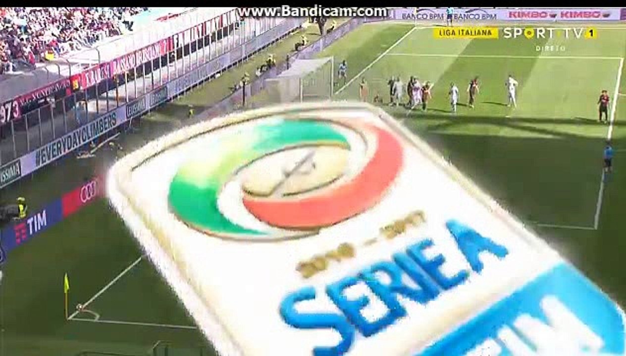 Mchedlidize goal vs Milan 0-1 HD 23/04/2017