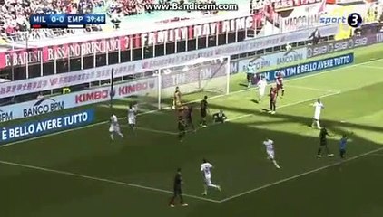 Levan Mchedildze Amazing Goal HD  AC Milan 0-1 Empoli 23.04.2017 HD