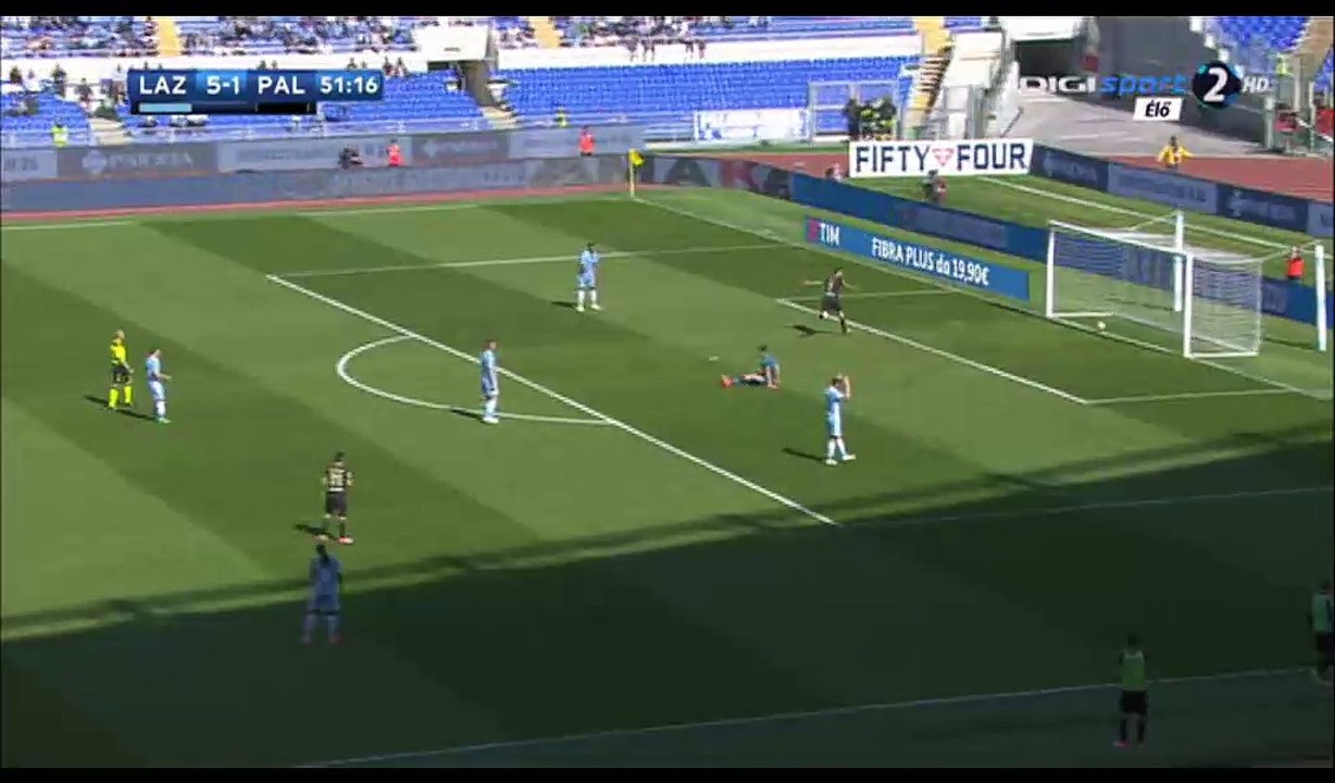 Andrea Rispoli Goal HD - Lazio 5-2 Palermo - 23.04.2017