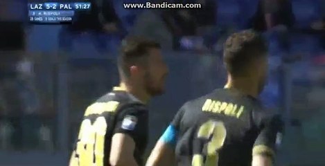 Rispoli   Second  Goal  HD   5-2  Lazio  VS  Palermo  23-04-2017