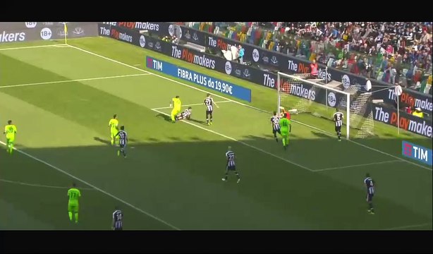 Marco Borriello Goal HD - Udinese 2-1 Cagliari - 23.04.2017