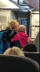 Another INSANE airplane video is causing an UPROAR – violence over a baby stroller!