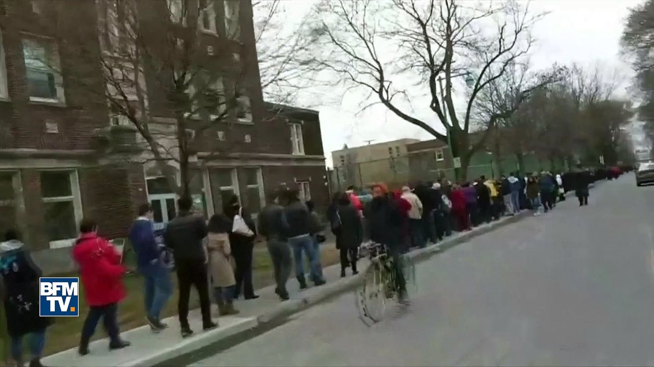 À Montréal, les Français ont dû patienter plusieurs heures avant de voter pour la présidentielle